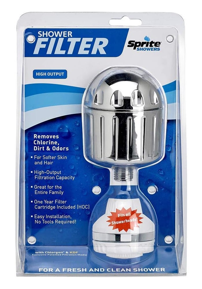 Sprite Showers HO2-CM High Output 2 Universal Shower Filter in Chrome - Image 3